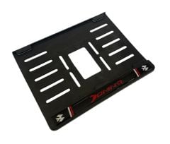 Bajaj Dominar Plastik Kırılmaz Plakalık Kırmızı 1 (15x24)