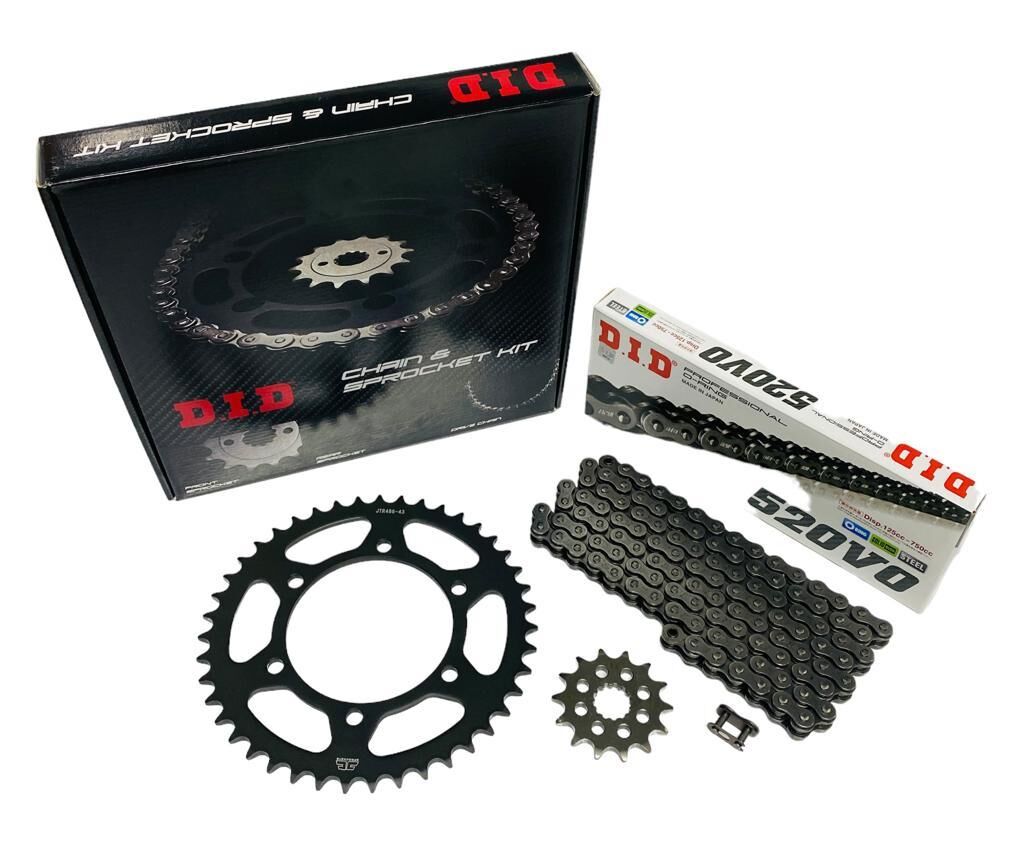 Yamaha R25 2015-2020 Orijinal D.I.D Zincir Dişli Seti
