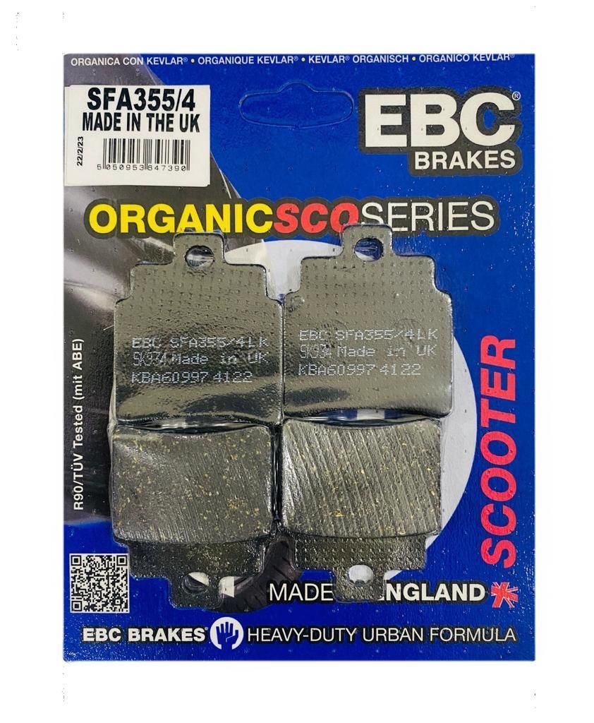 Kymco MXU 250 2006-2014 EBC Scooter Fren Balatası Orijinal