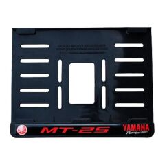 Yamaha Mt 25 Plastik Kırılmaz Plakalık Kırmızı 1 (15x24)
