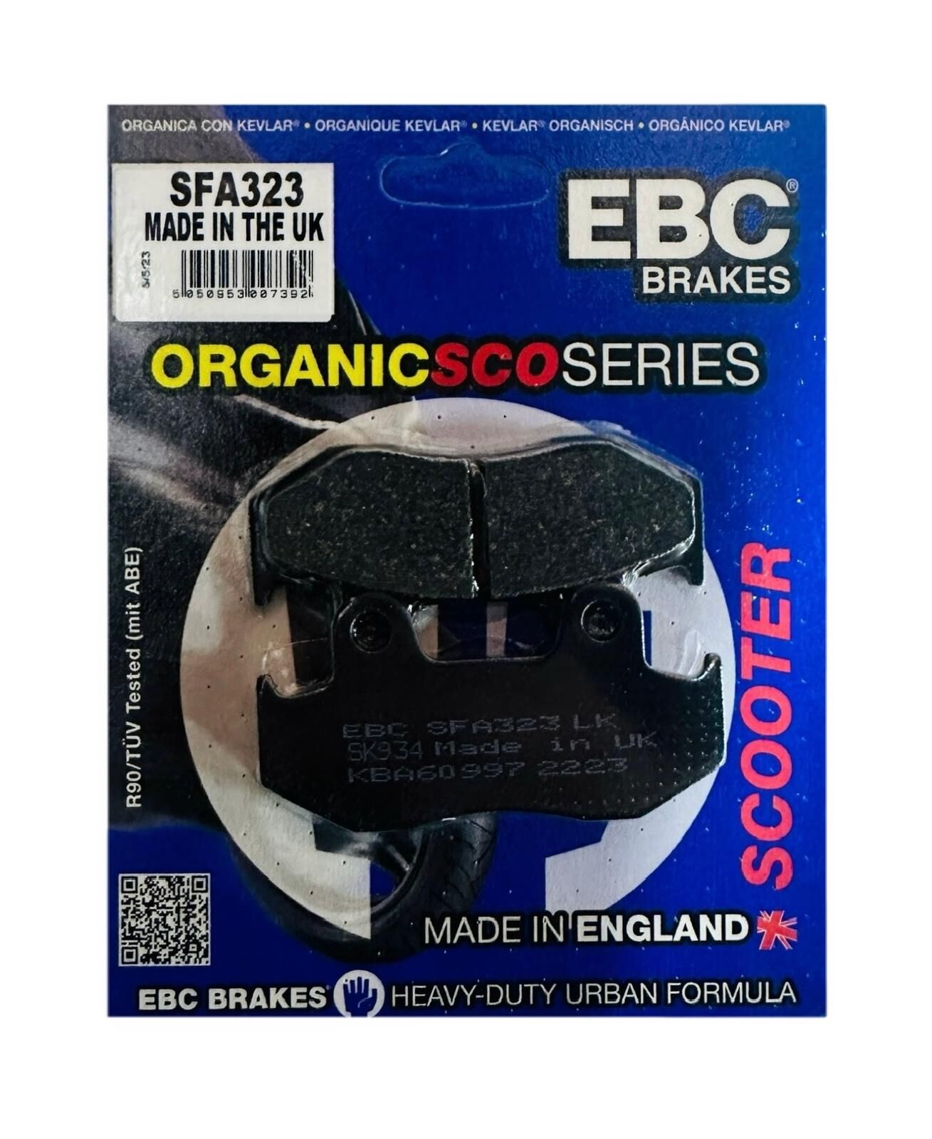 EBC SFA323 Fren Balatası Orjinal