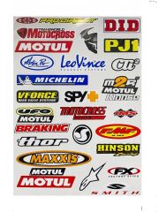Gogo A4 30 Parça Sticker A4-015