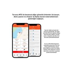 Turuncu Motosiklet Takip Cihazı Hat Dahil 12 Aylık Ücretsiz Montaj