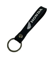 Honda Siyah Beyaz Silikon Motosiklet Anahtarlık