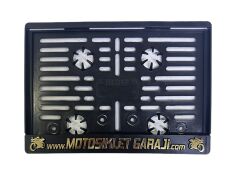 Lisanslı Motosiklet Garajı Plakalığı Gold