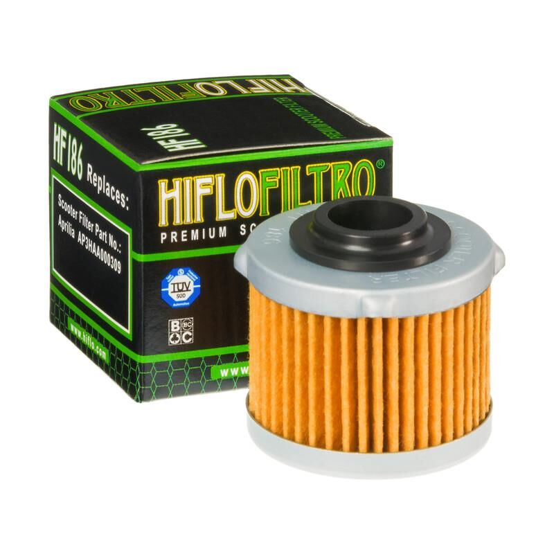 Aprilia Scarabeo 125 2007-2015 Hiflo HF186 Orjinal Yağ Filtresi
