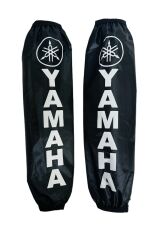 Motogaj Yamaha Uyumlu Amortisör Kılıfı Siyah Beyaz