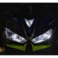 Yamaha YZF R25 Far Altı Winglet Mavi