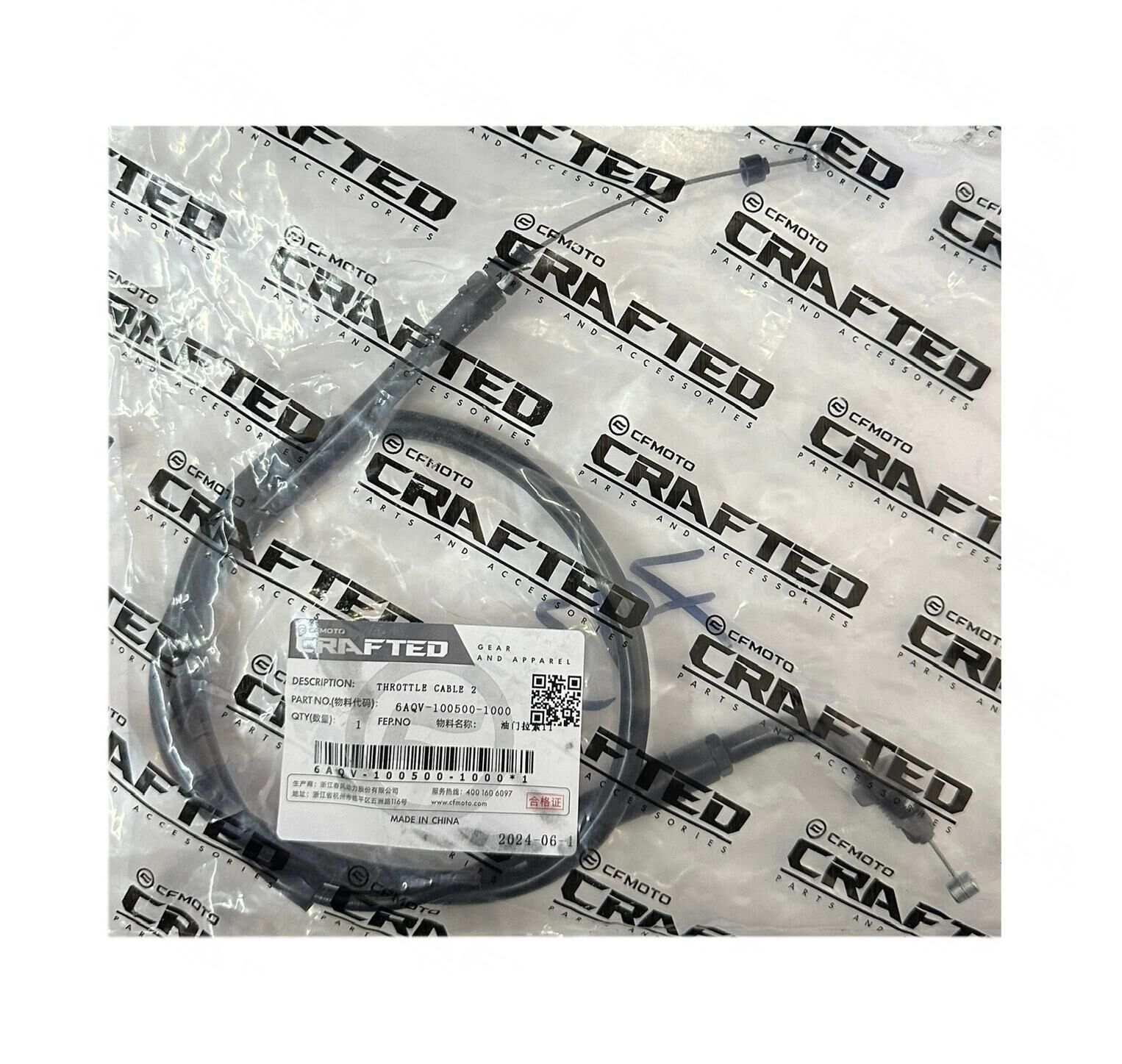 Cf Moto 450 Sr Gaz Teli İtme Orjinal 2021-2022 (6AQV-100500-1000)