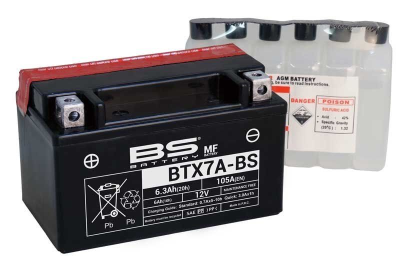 Sym Fiddle 3 200i BTX7A-BS Motosiklet Aküsü