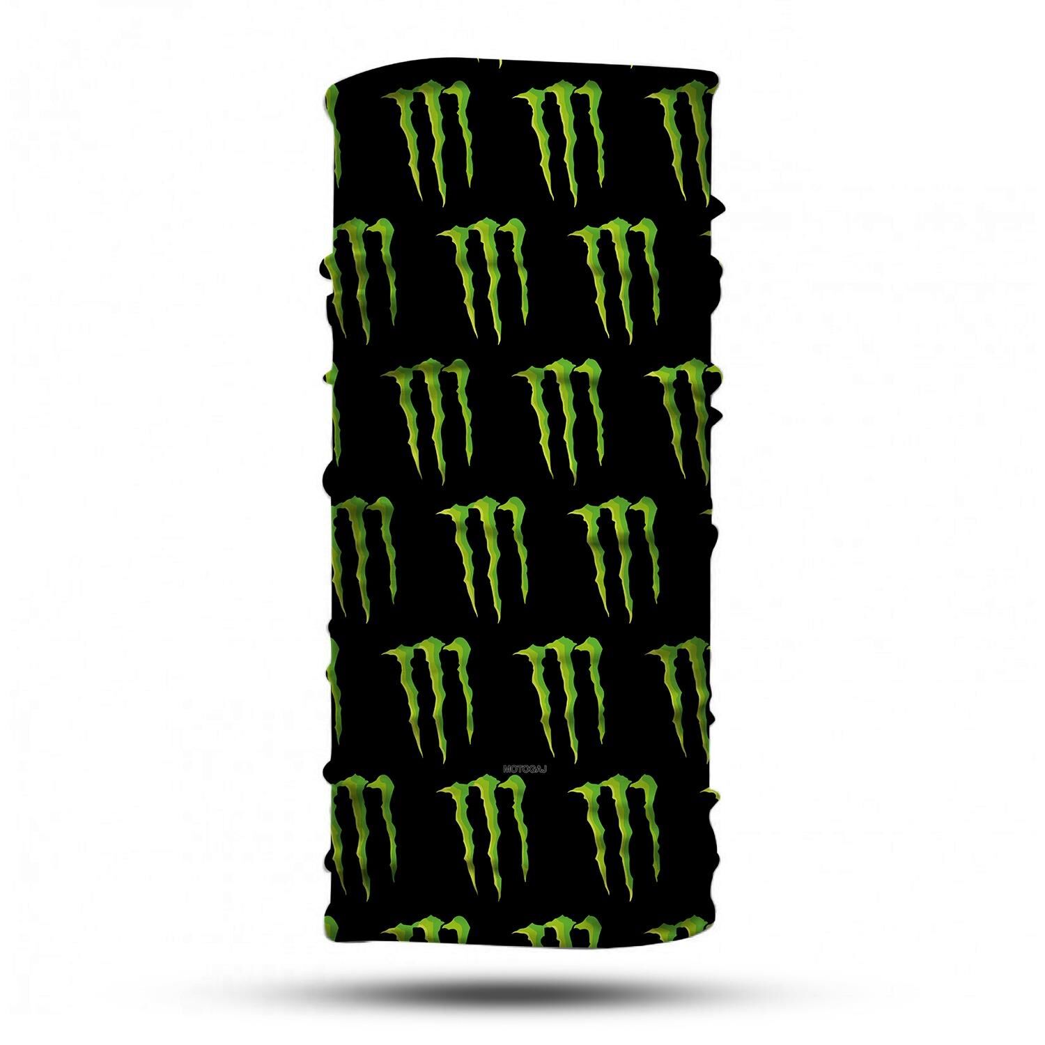 Motogaj Monster Desenli Bandana Buff