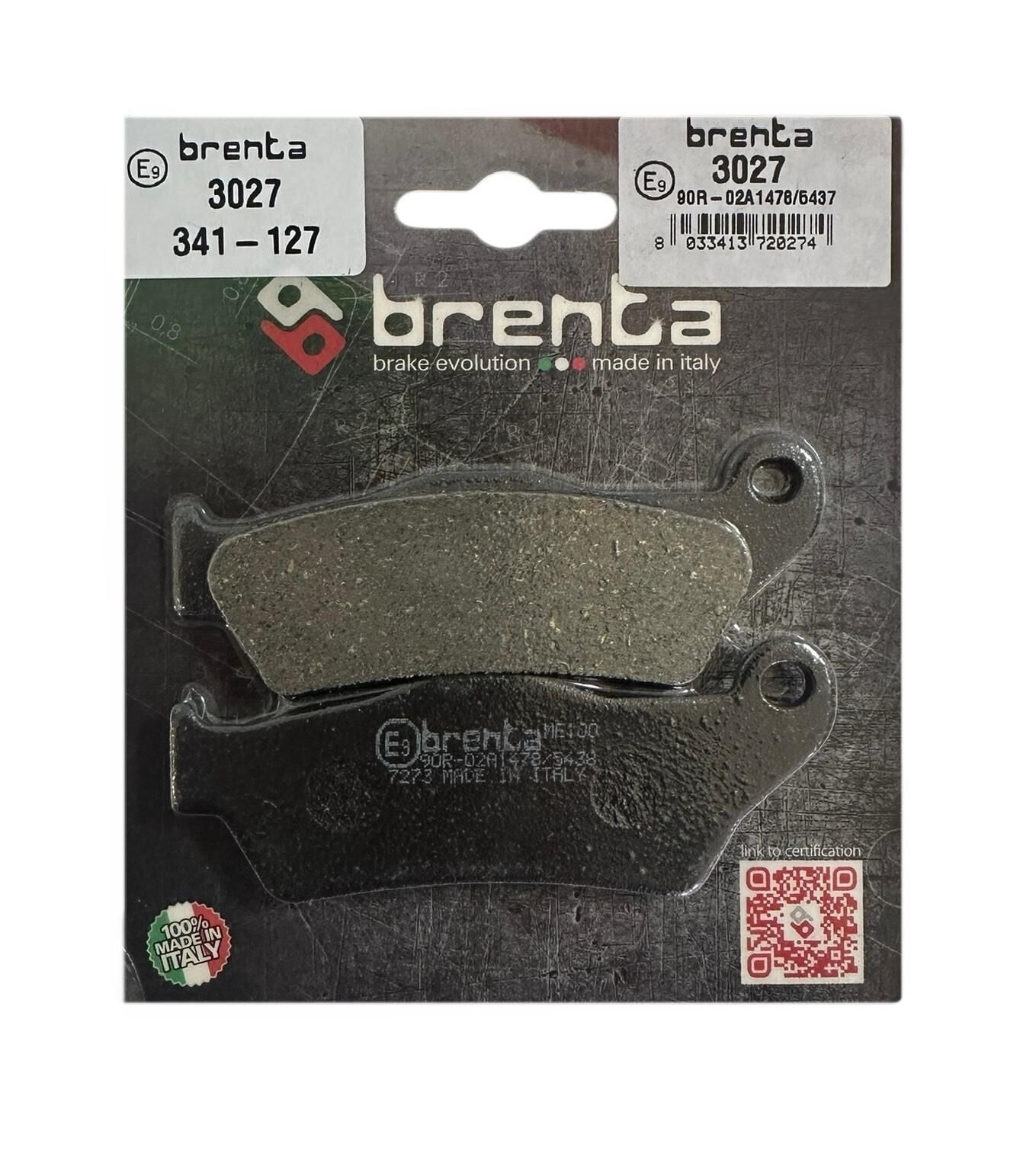 Brenta Ft 3027 Organik Fren Balatası