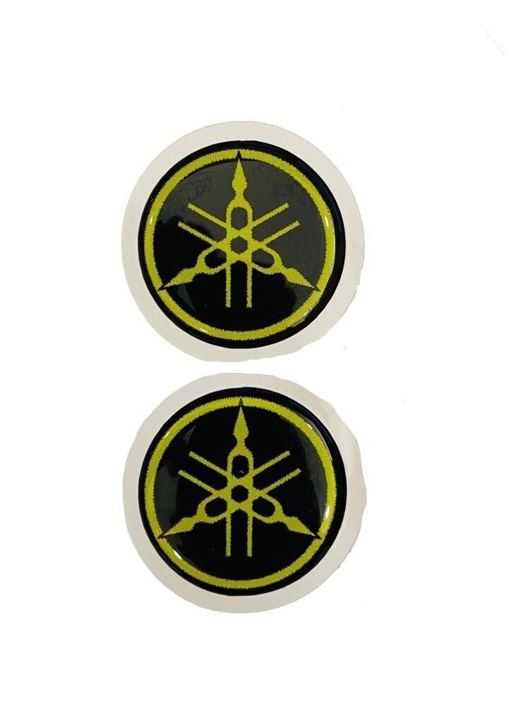 Yamaha 4x4 İkili Koruma Takozu Damla Sticker Yeşil - Siyah