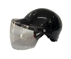 Mg Moto Yarım Jokey Beyaz Camlı Açık Motosiklet Kaskı