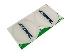 Honda Cbr 5x5 Cm İkili Damla Etiket Beyaz
