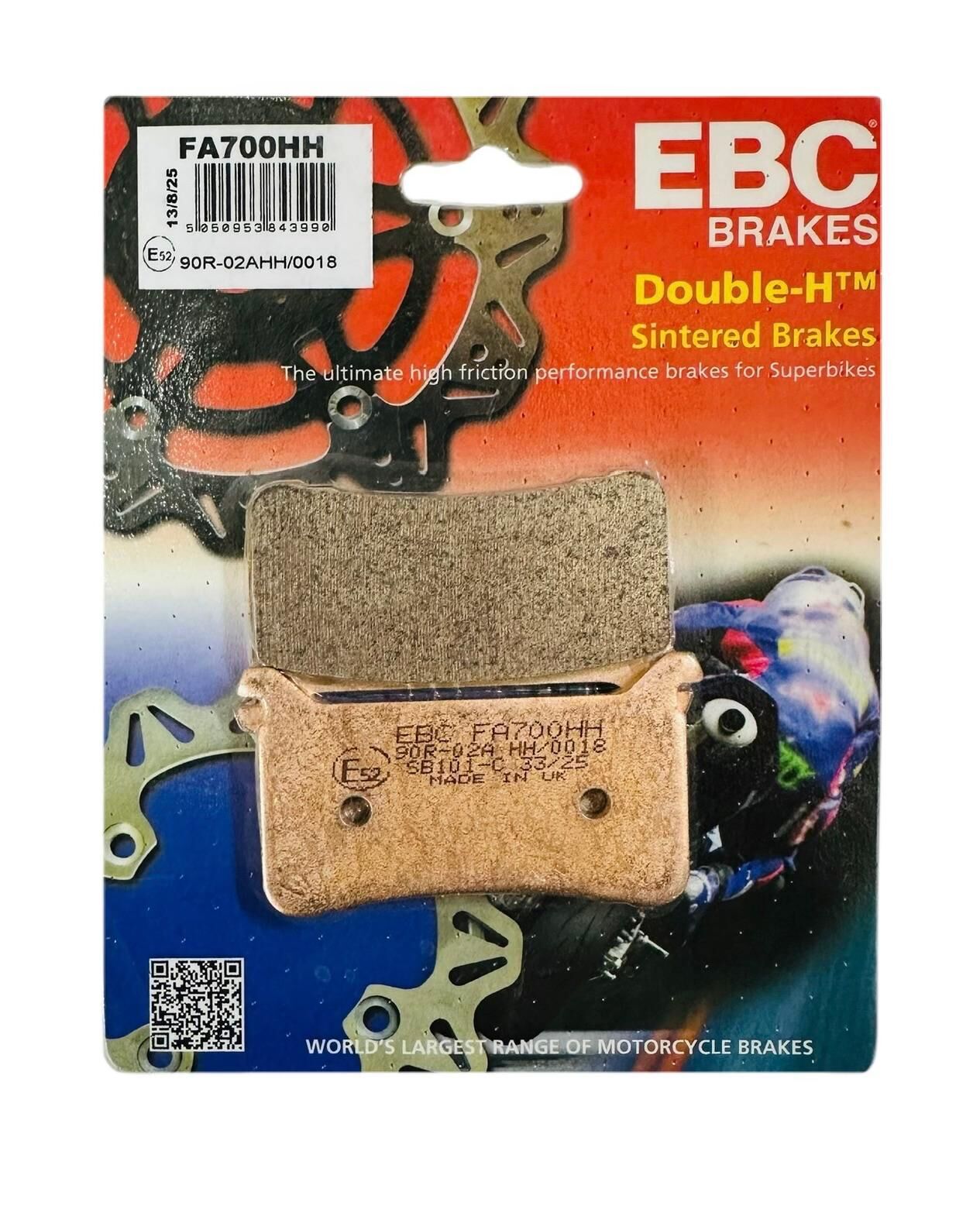 Ebc FA700HH Sinterli Fren Balatası Orjinal