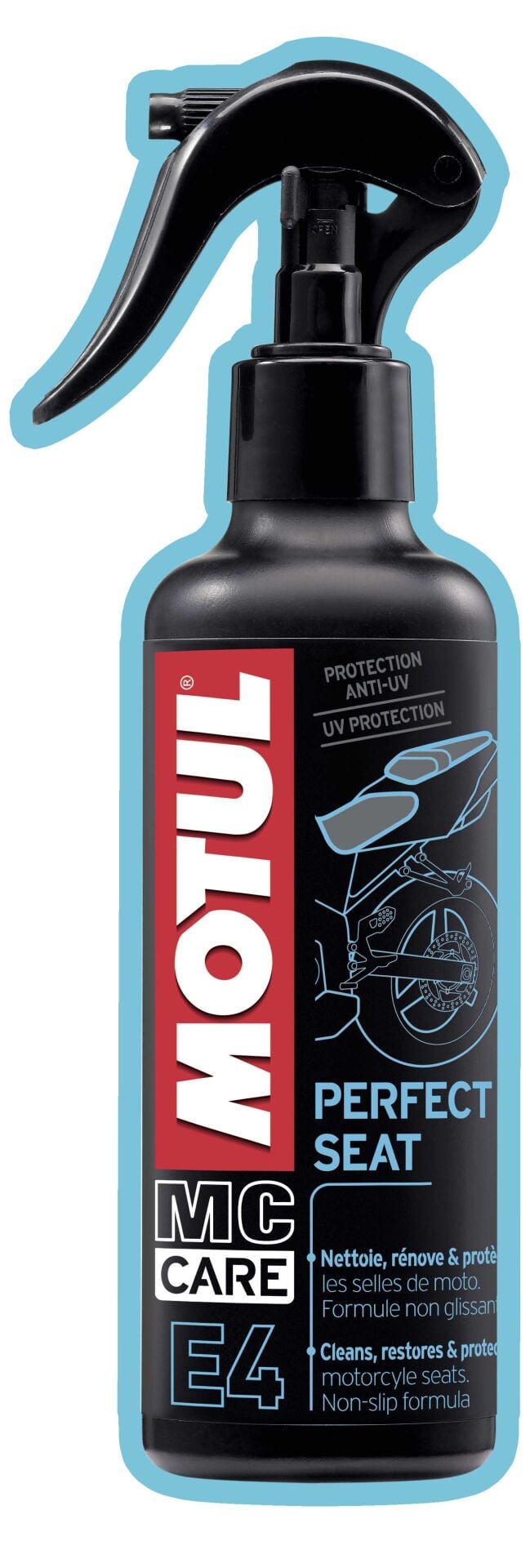 Motul E4 Perfect Seat Sele Temizleme Spreyi 250 Ml