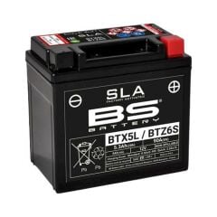 Derbi GPR 125 R BTZ6S / BTX5L SLA Motosiklet Aküsü