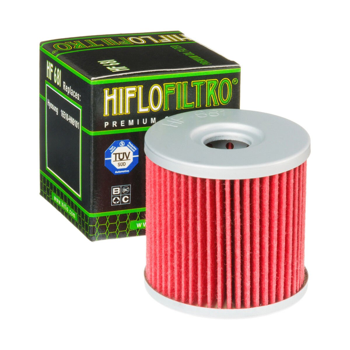 Hyosung GT 650 R 2009-2015 Hiflo HF681 Orjinal Yağ Filtresi