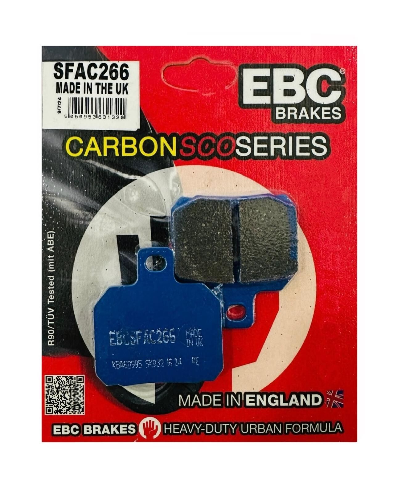 Kawasaki Ninja H2 1000 2015-2020 EBC Carbon Fren Balatası Orjinal