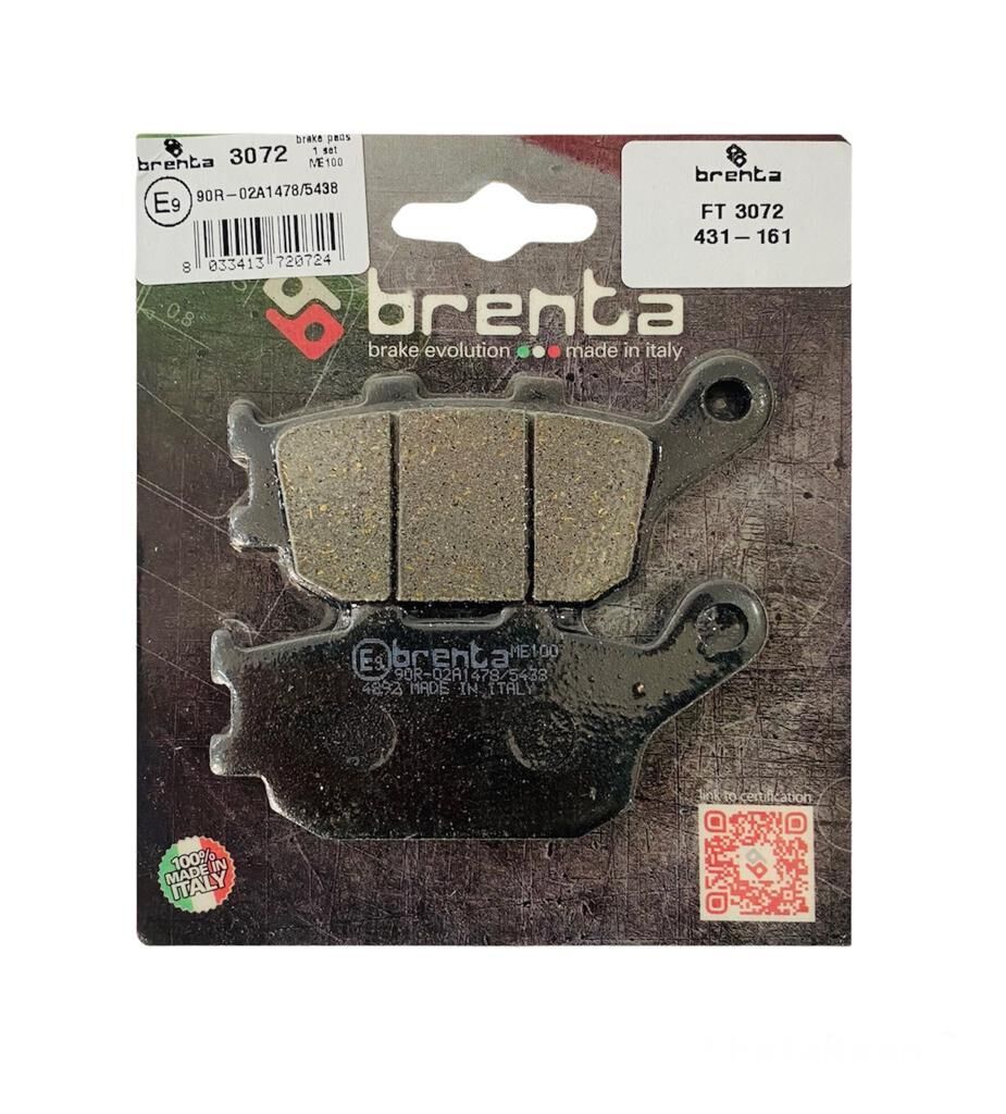 SUZUKI GSF650 S Bandit 2007-2008 Brenta Arka Fren Balatası