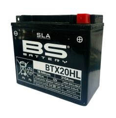 Harley Davidson FLSTF Fat Boy 1584 2000-2018 BS Battery BTX20HL-SLA Motosiklet Aküsü