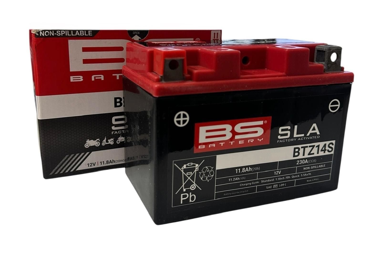 Honda Ctx 1300 2014-2017 Bs Battery Btz14s Sla Motosiklet Aküsü