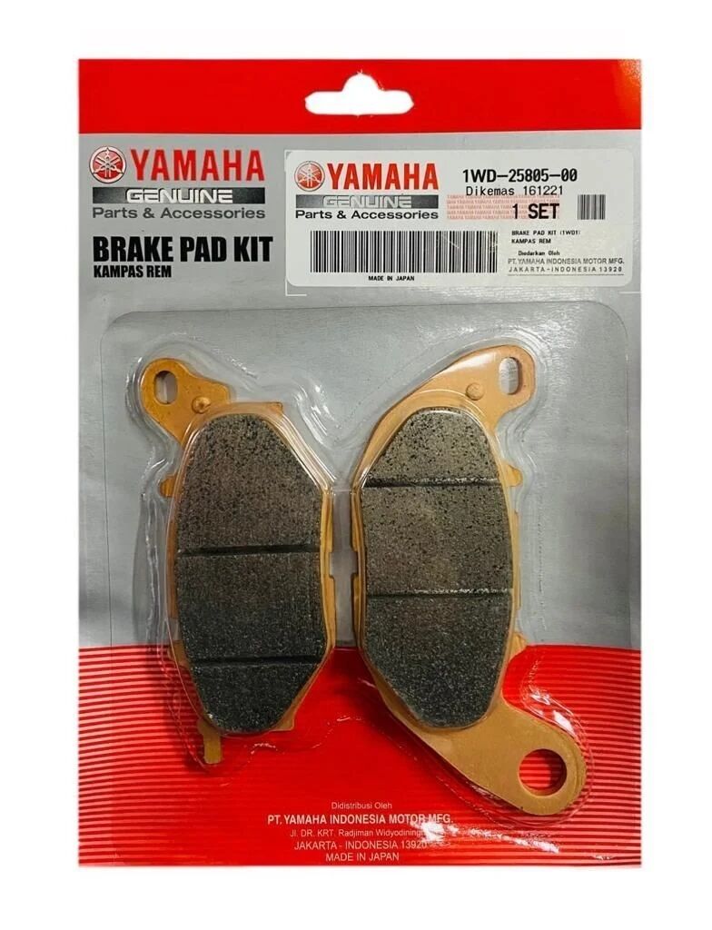 Yamaha R25 Ön Fren Balatası Orjinal 2015-2019 (1WD-25805-00)